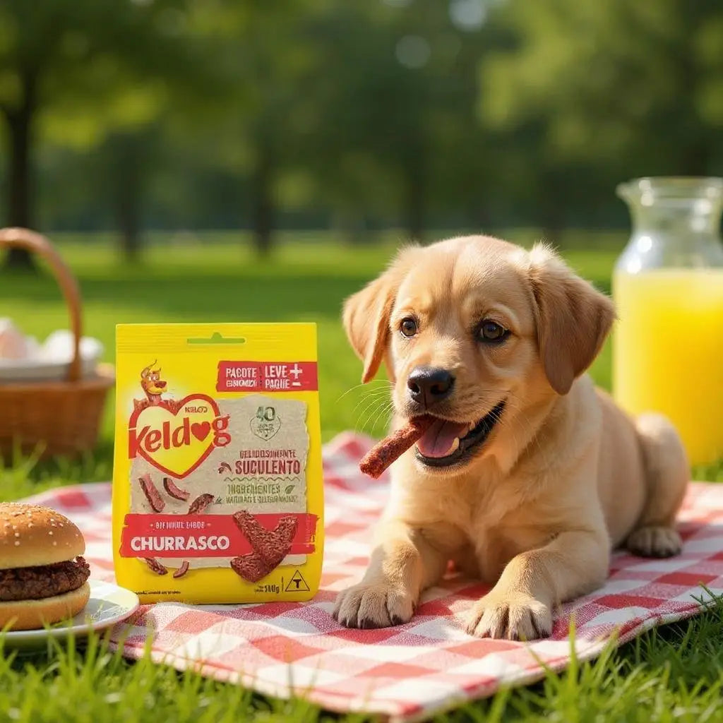 Bifinho de Churrasco Keldog 500g Sabor Irresistível | Caprioli Shop petisco para cachorro