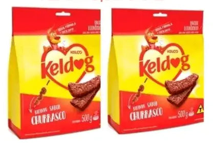 Bifinho Keldog Churrasco para Cães - Sabor Defumado e Qualidade - Embalagem Econômica | Caprioli Shop - petisco cachorro