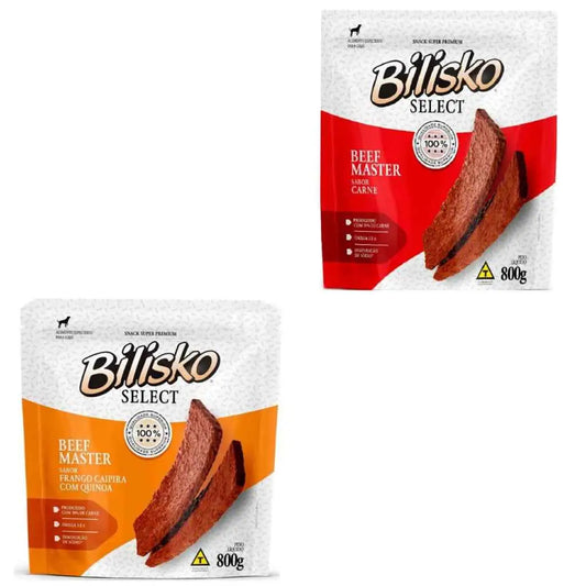 Bifinhos Bilisko 800g para Cães Nutrição e Sabor | Caprioli Shop petisco cachorro