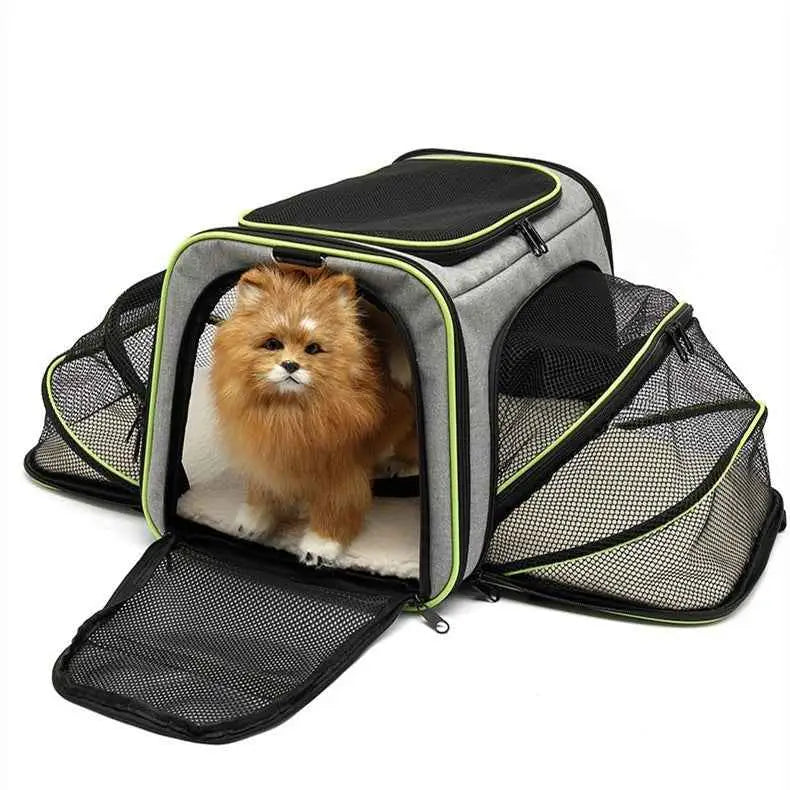 Bolsa Pet Expansível para Viagens Seguras e Confortáveis | Caprioli Shop bolsa de transporte