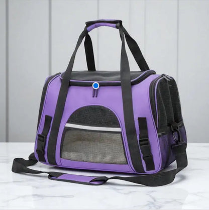 Bolsa de Transporte para Gatos Dobrável Ventilação Conforto e Segurança | Caprioli Inter