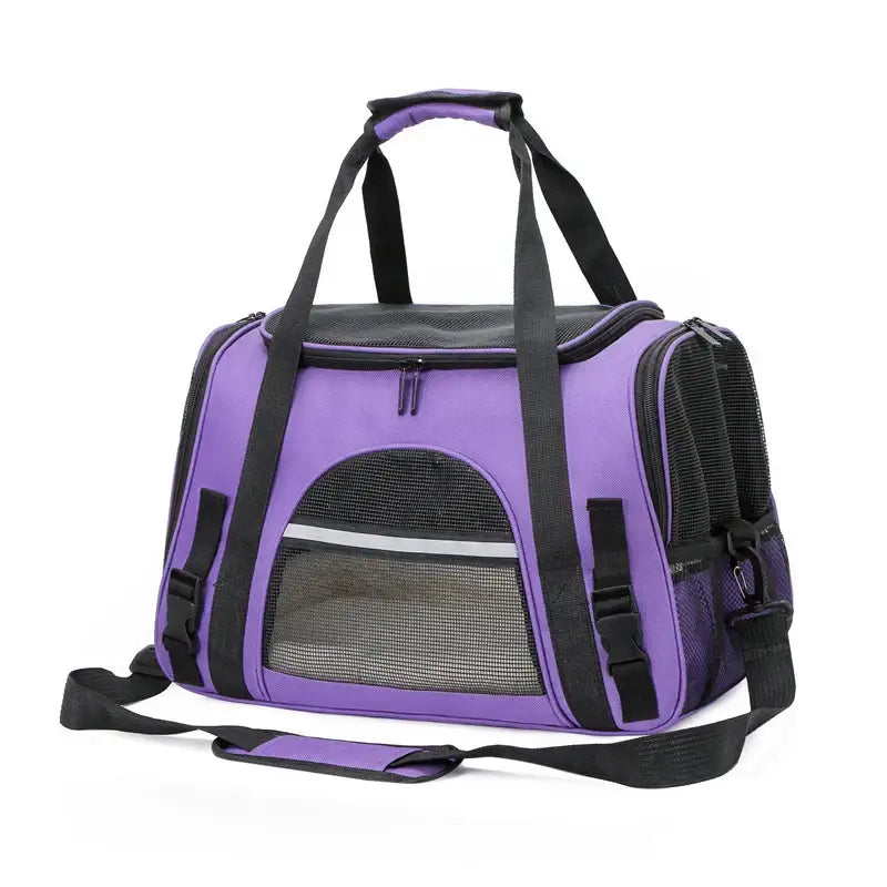 Bolsa de Transporte para Gatos Dobrável Ventilação Conforto e Segurança | Caprioli Inter