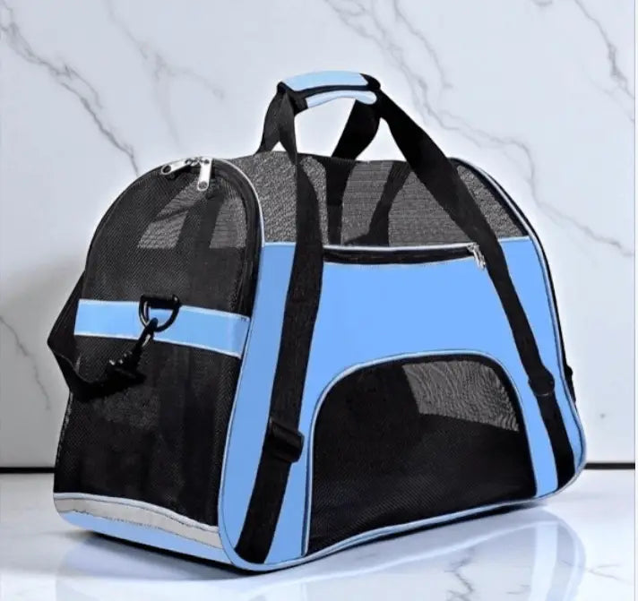Bolsa Transporte para Gatos Pequeno Porte – Viagem Passeio e Avião Conforto Segurança Caprili Shop transporte gatos