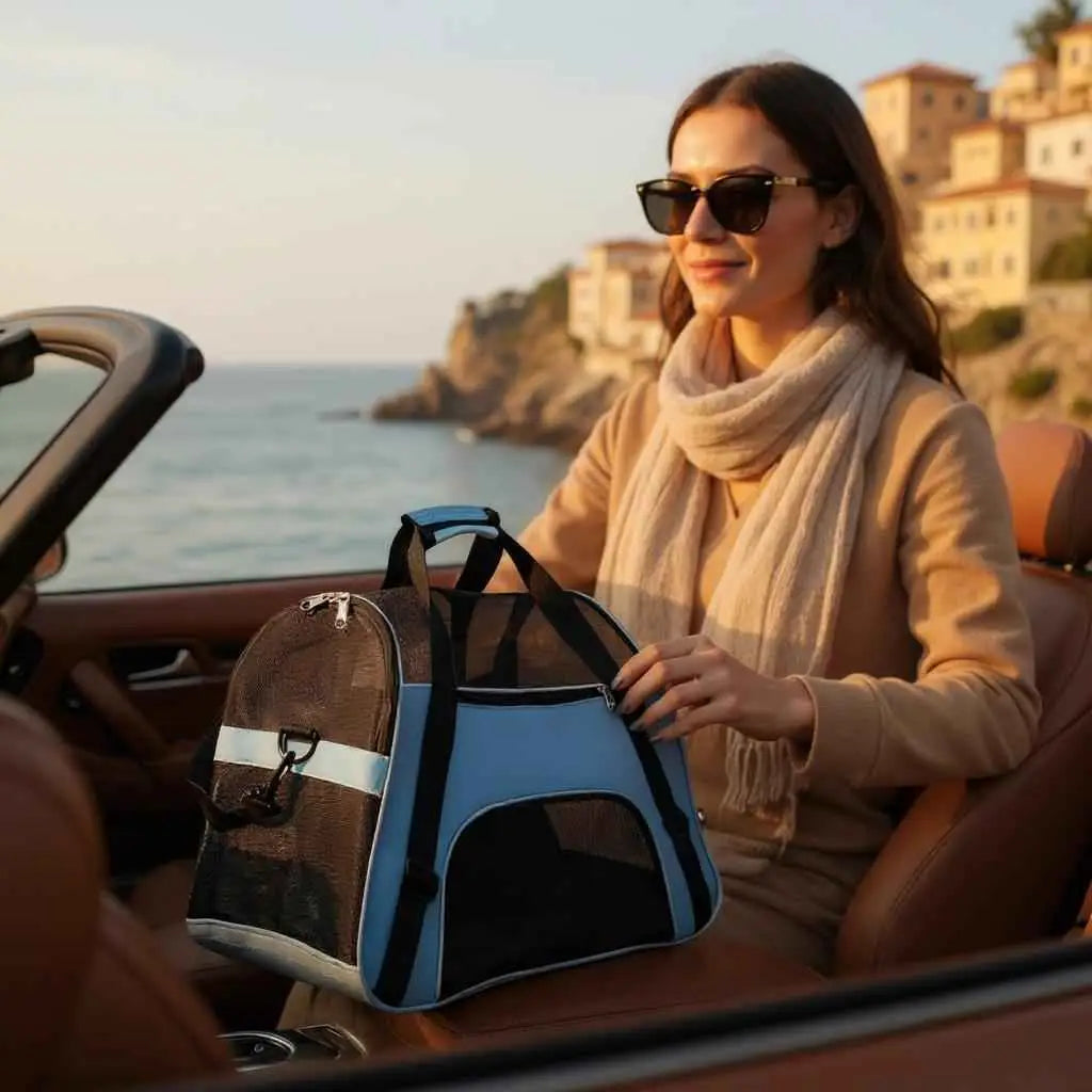 Bolsa Transporte Pet Confortável para Viagens | Caprioli Shop