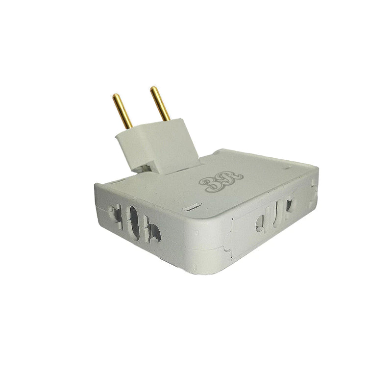 Adaptador Benjamin ( ARTICULADO ) 3 Saídas 10 E 20 AMPERES