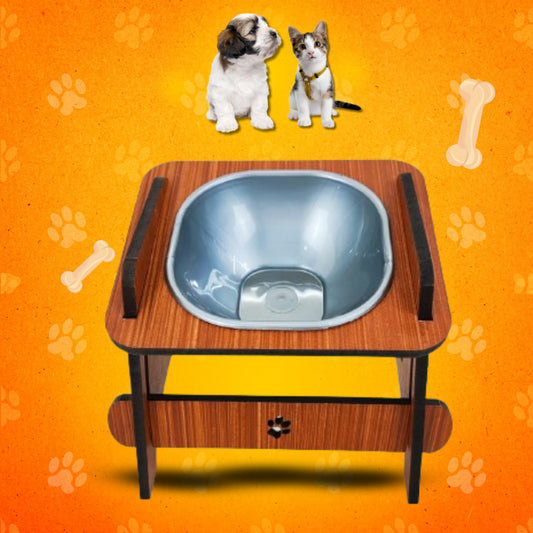 Comedouro Elevado Ergonômico para Pets - Conforto e Estilo | Caprioli