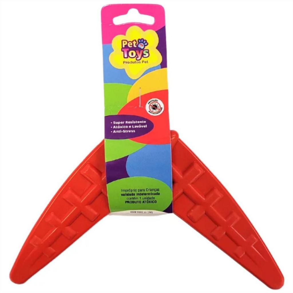 Brinquedo Boomerang Voador 14cm - Diversão ao Ar Livre | Caprioli