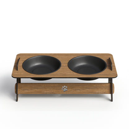 Comedouro Elevado em MDF para Pets - Conforto e Estilo | Caprioli