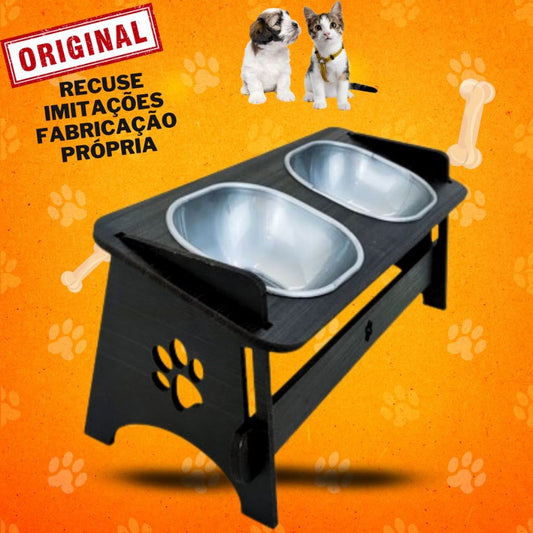 Comedouro Elevado para Pets - Conforto e Estilo | Caprioli