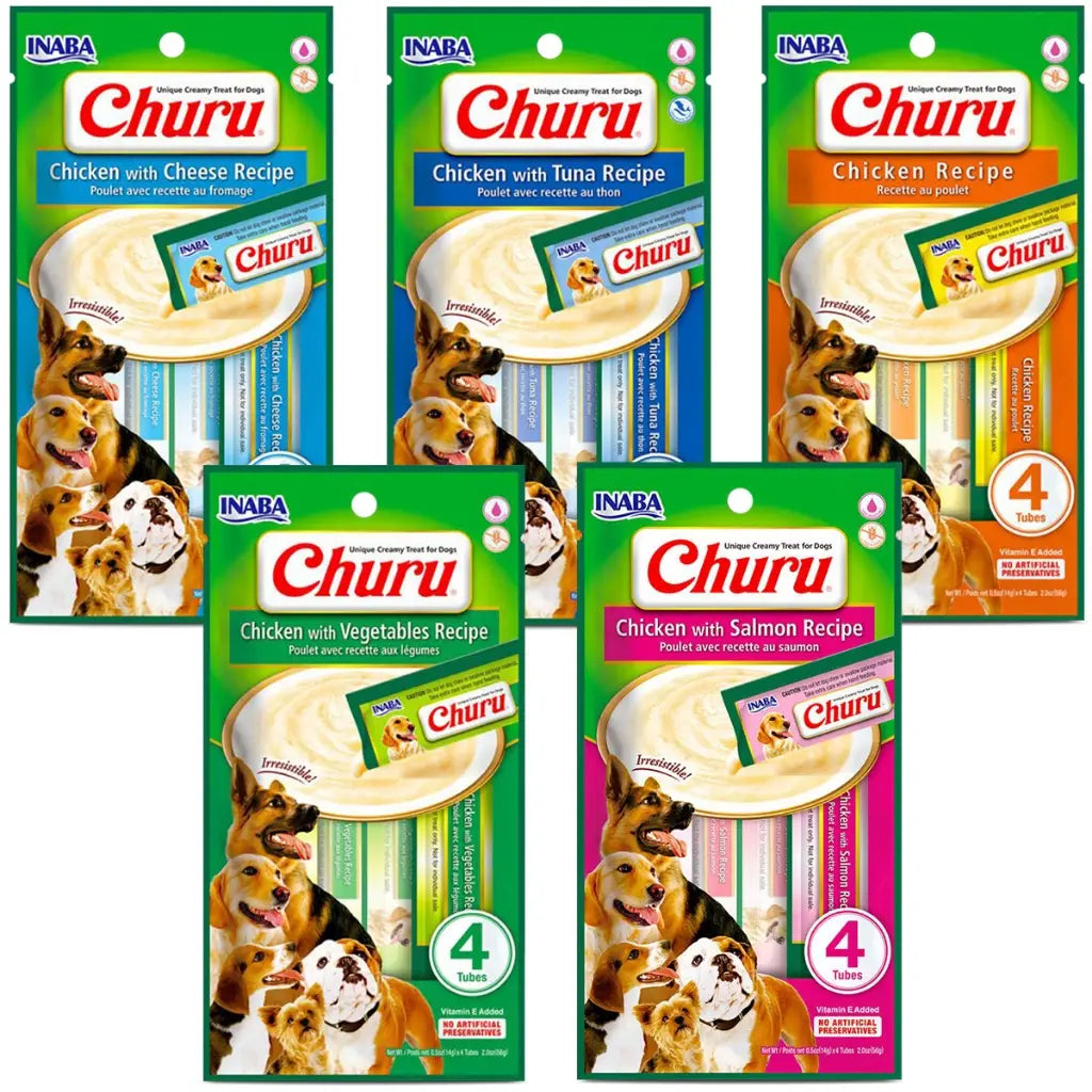 Inaba Churu Dog - Premium Creamy Snack for Dogs - High Palatability - Premium Product Pet Caprioli Shop