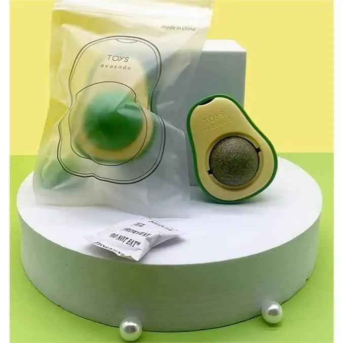Brinquedo Abacate Interativo com Catnip Diversão para Gatos | Caprioli Shop brinquedos cães