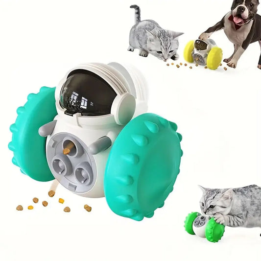 Brinquedo Alimentador Interativo para Cães Quebra cabeça Giratório | Caprioli Inter comedouro cachorro