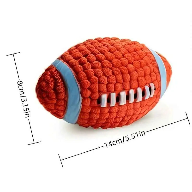 Brinquedo Bola de Látex para Cães Durável e Barulhenta | Caprioli Shop brinquedo cães 001