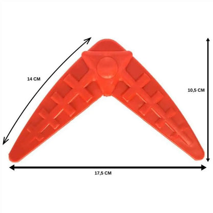 Brinquedo Boomerang Voador 14cm Diversão ao Ar Livre | Caprioli Shop brinquedo para cães