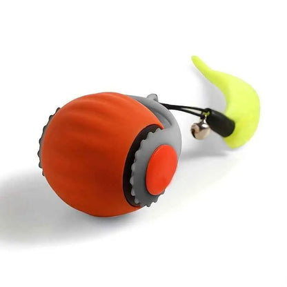 Brinquedo Elétrico para Gatos Estímulo e Diversão | Caprioli Shop brinquedos gatos Laranja