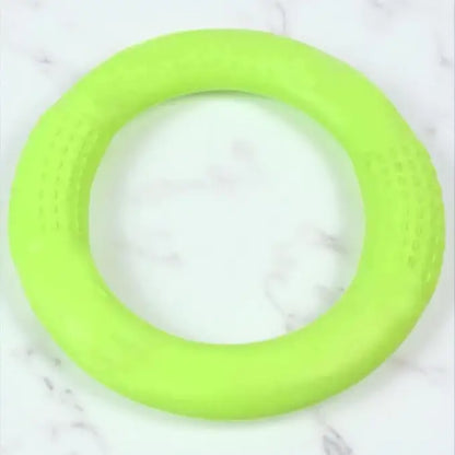 Brinquedo Interativo Disco EVA Resistente Limpa Dentes | Caprioli Inter brinquedo para cachorro 1pc Green
