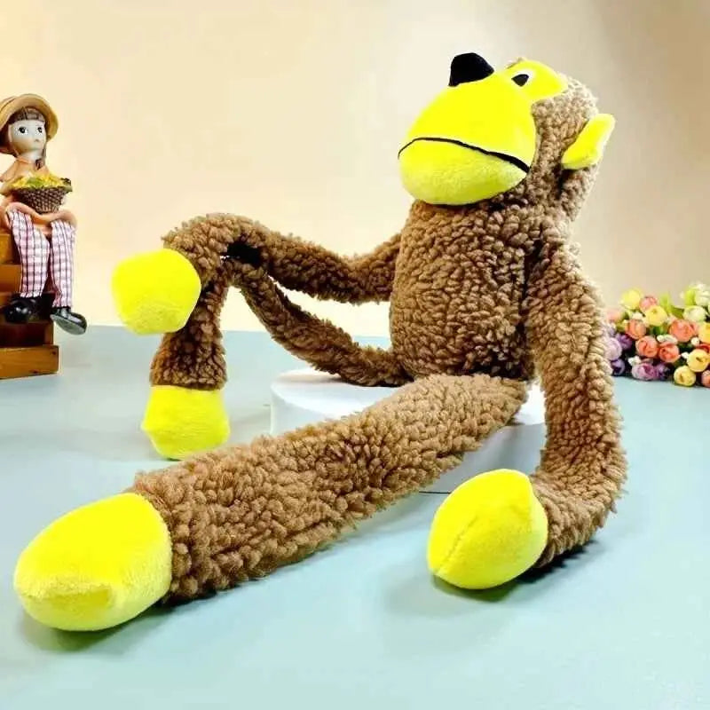 Brinquedo Macaco Estridente para Cães Médios Diversão Sofisticada | Caprioli Shop brinquedo cachorro 1pcs