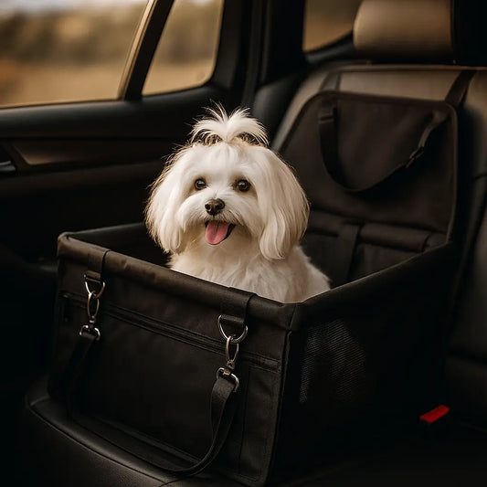 Cadeira de Transporte para Carro – Gatos até 12kg Segurança e Conforto – Caprili Shop - transporte para gatos