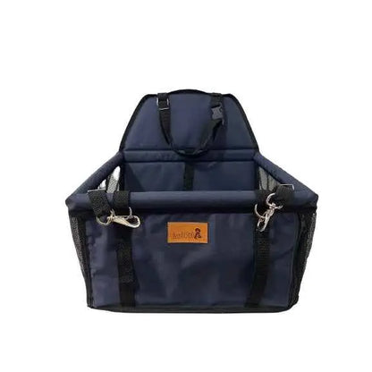 Cadeirinha Pet de Carro Conforto e Segurança | Caprioli Shop bolsa transporte AZUL MARINHO
