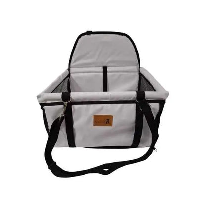 Cadeirinha Pet de Carro Conforto e Segurança | Caprioli Shop bolsa transporte BRANCO