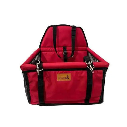 Cadeirinha Pet de Carro Conforto e Segurança | Caprioli Shop bolsa transporte VERMELHO