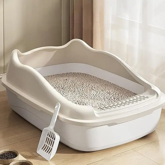 Caixa de Areia Furba Gigante com Pá - Conforto e Elegância para Gatos | Caprioli Shop - caixa de areia e limpeza