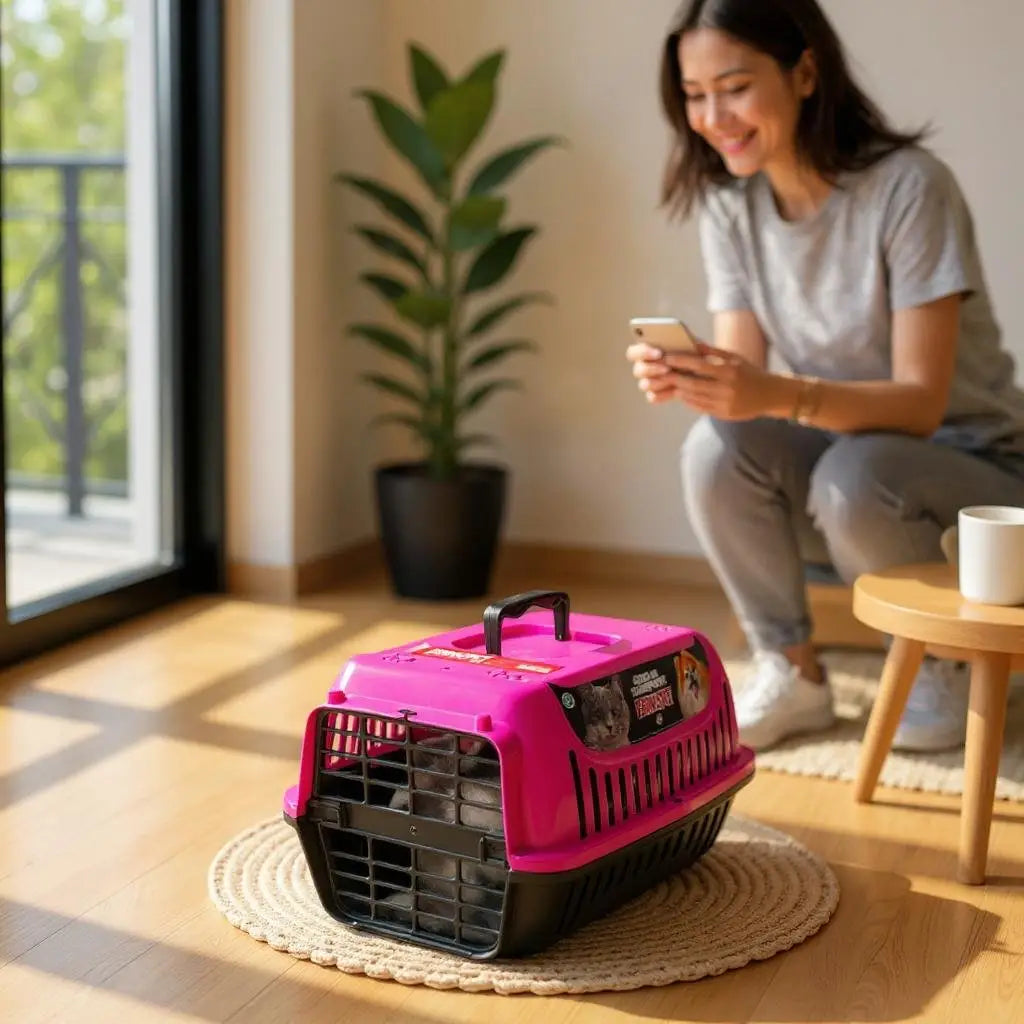 Caixa de Transporte para Gatos Segura e Estilosa | Caprioli Shop transporte gatos