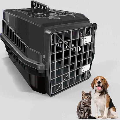 Caixa de Transporte Pet Elegante e Segura | Caprioli Shop para cachorro Preto
