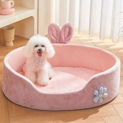Cama Pet Removível e Lavável Conforto em Todas as Estações | Caprioli Inter caminha casinha para cachorro