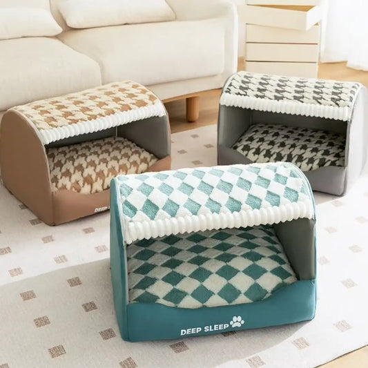 Cama Toquinha Pet com Almofada Removível e Fácil de Montar | Caprioli Inter Caminha casinha para Cachorro