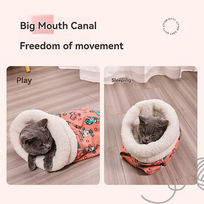 Caminha tipo Saco de dormir para Gatos | Caprioli Inter caminhas e casinhas gatos