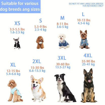 Camisetas de Proteção Solar para Cachorros Refletivas Secagem Rápida | Caprioli Inter Acessórios Pets
