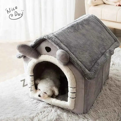 Casas Dobráveis Premium para Pets Conforto e Estilo | Caprioli Inter Acessórios Long gray ears / S