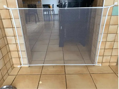Cerca Divisória para Cachorros Branca Elegância e Praticidade | Caprioli Inter Acessórios Pets M 72cm X 115cm