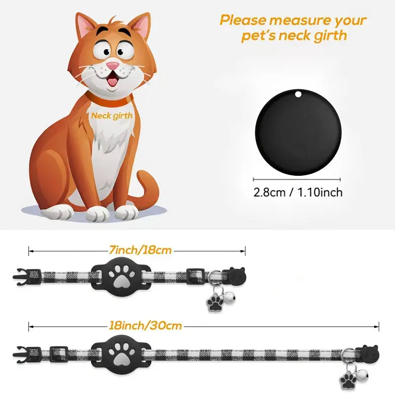 Colar GPS Inteligente para Pets com Dispositivo Anti Perda + Capa Protetora I Caprioli Shop