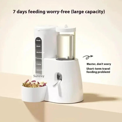 Comedouro integrado para hamsters - Design em PVC | Caprili Inter - roedores