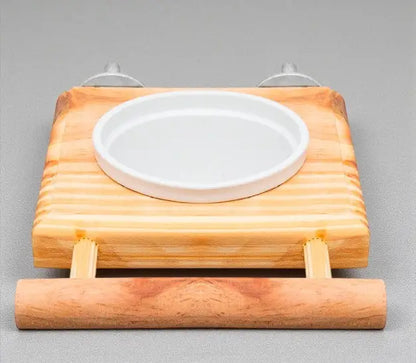 Comedouro Luxo para Calopsita Periquito e Agapornis | Caprili Shop - comedouro bebedouro passaros - 1 pote