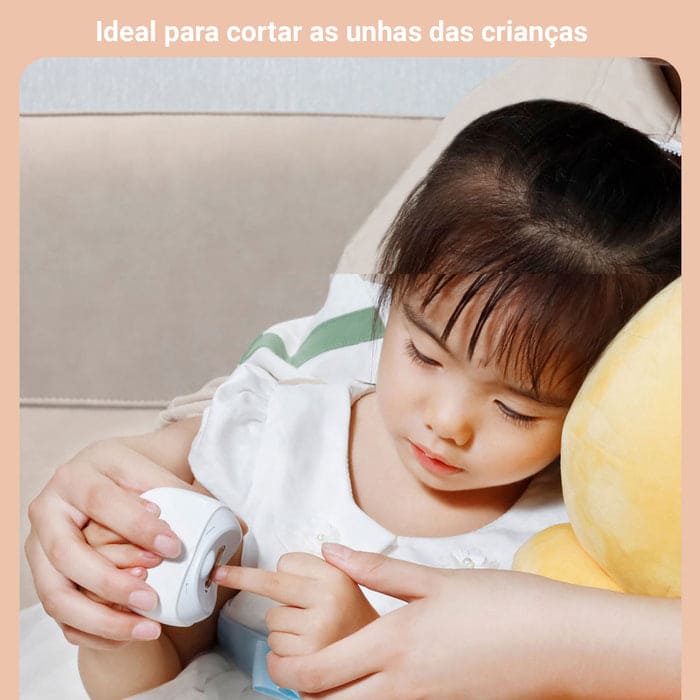 Cortador de Unhas Elétrico Recarregável - NailEasie™