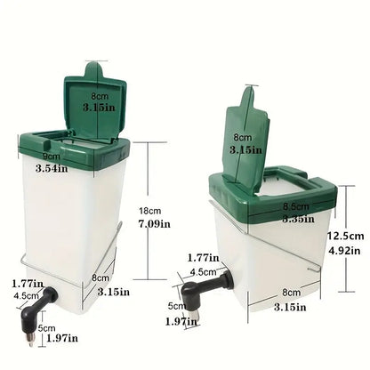 Dispensador de Água Automático para Coelhos | Caprili Inter - bebedouro roedores