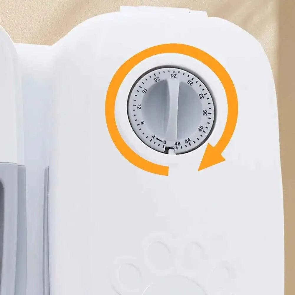 Dispensador Automático de Ração para Pets - Sofisticação e Praticidade | Caprioli Shop - comedouro e bebedouro