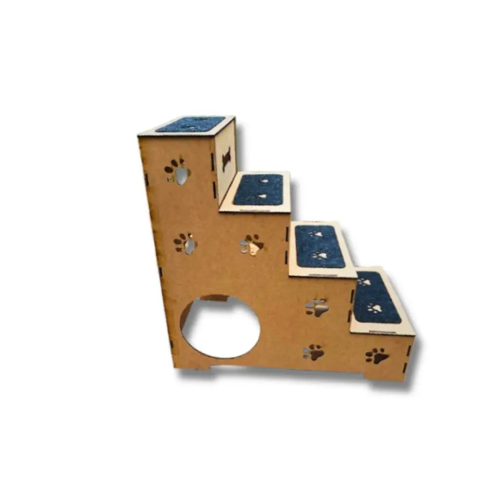 Escadinha Pet 4 Degraus Antiderrapante Estilo e Segurança | Caprioli Shop escada para cachorro