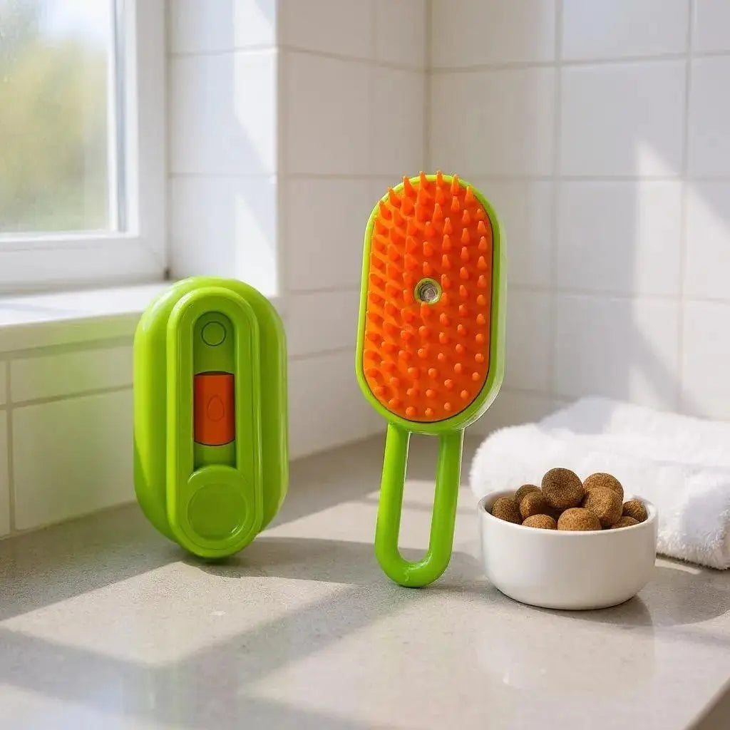 Escova A Vapor 3 em 1 para Gato Limpeza Sofisticada | Caprioli Shop higiene e limpeza gatos