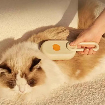 Escova a Vapor Para Gatos – Remoção de Pelos e Massagem Suave – Caprioli Shop - gatos