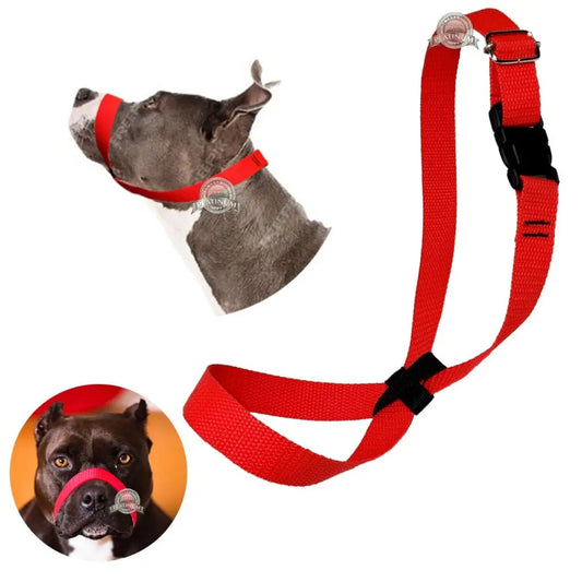 Focinheira Regulável Confortável e Respirável para Cães | Caprioli Shop focinheira