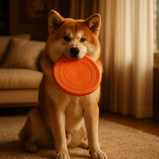Frisbee para Cães - Diversão ao Ar Livre | Caprioli Shop - brinquedo para cães