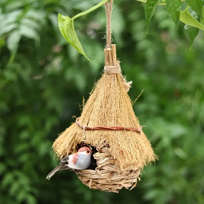 Gaiolas para Pássaros - Casa Suspensa Durável | Caprili Inter - e Ninhos - Miscanthus
