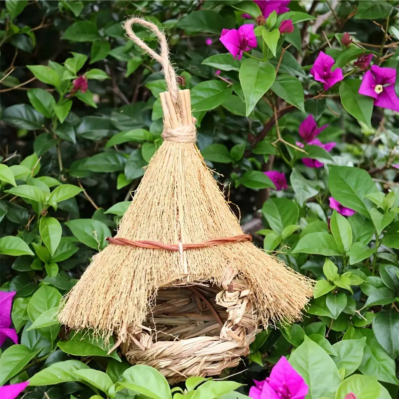 Gaiolas para Pássaros - Casa Suspensa Durável | Caprili Inter - e Ninhos - Miscanthus