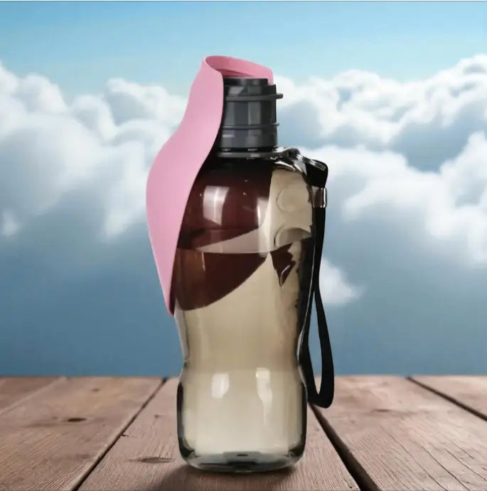 Garrafa de Água Portátil para Cães 800ml | Caprioli Inter bebedouro cachorro
