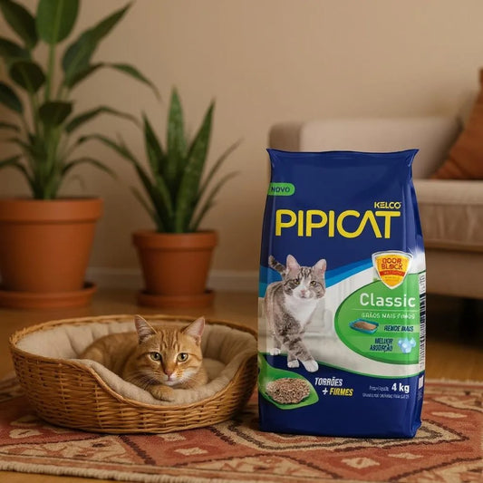 Areia Higiênica Premium para Gatos - Máxima Absorção | Caprioli