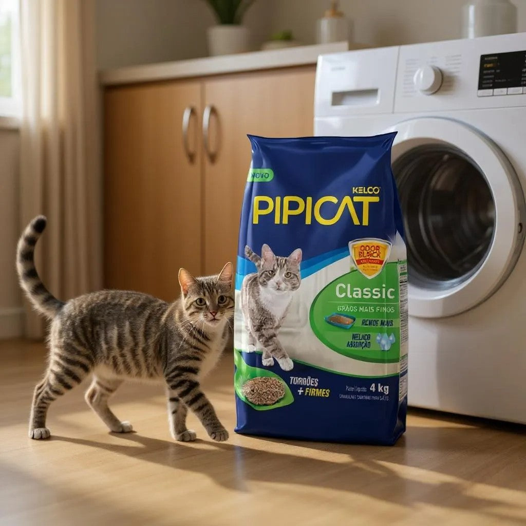 Areia Higiênica Premium para Gatos - Máxima Absorção | Caprioli